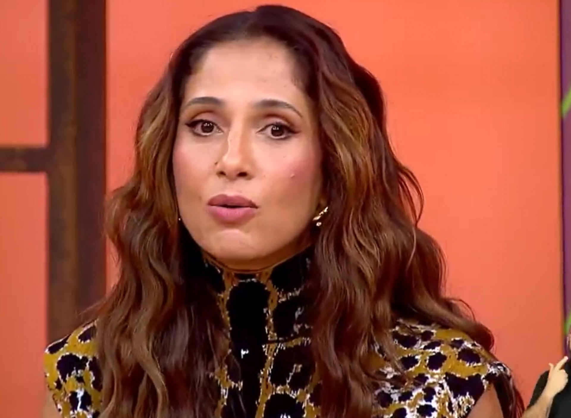 Camilla Pitanga durante o 'Sem Censura' - Reprodução de vídeo