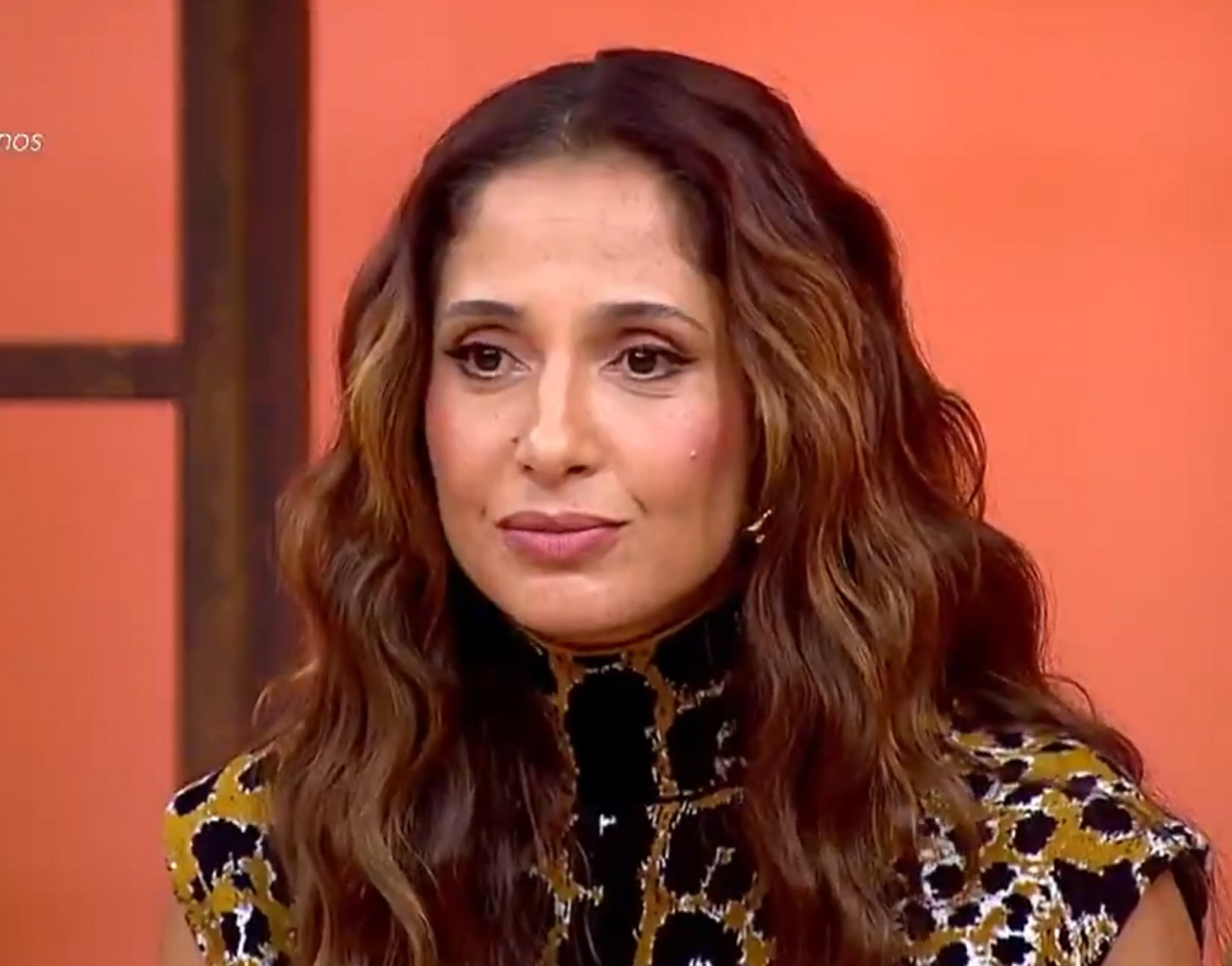 Camilla Pitanga durante o 'Sem Censura' - Reprodução de vídeo