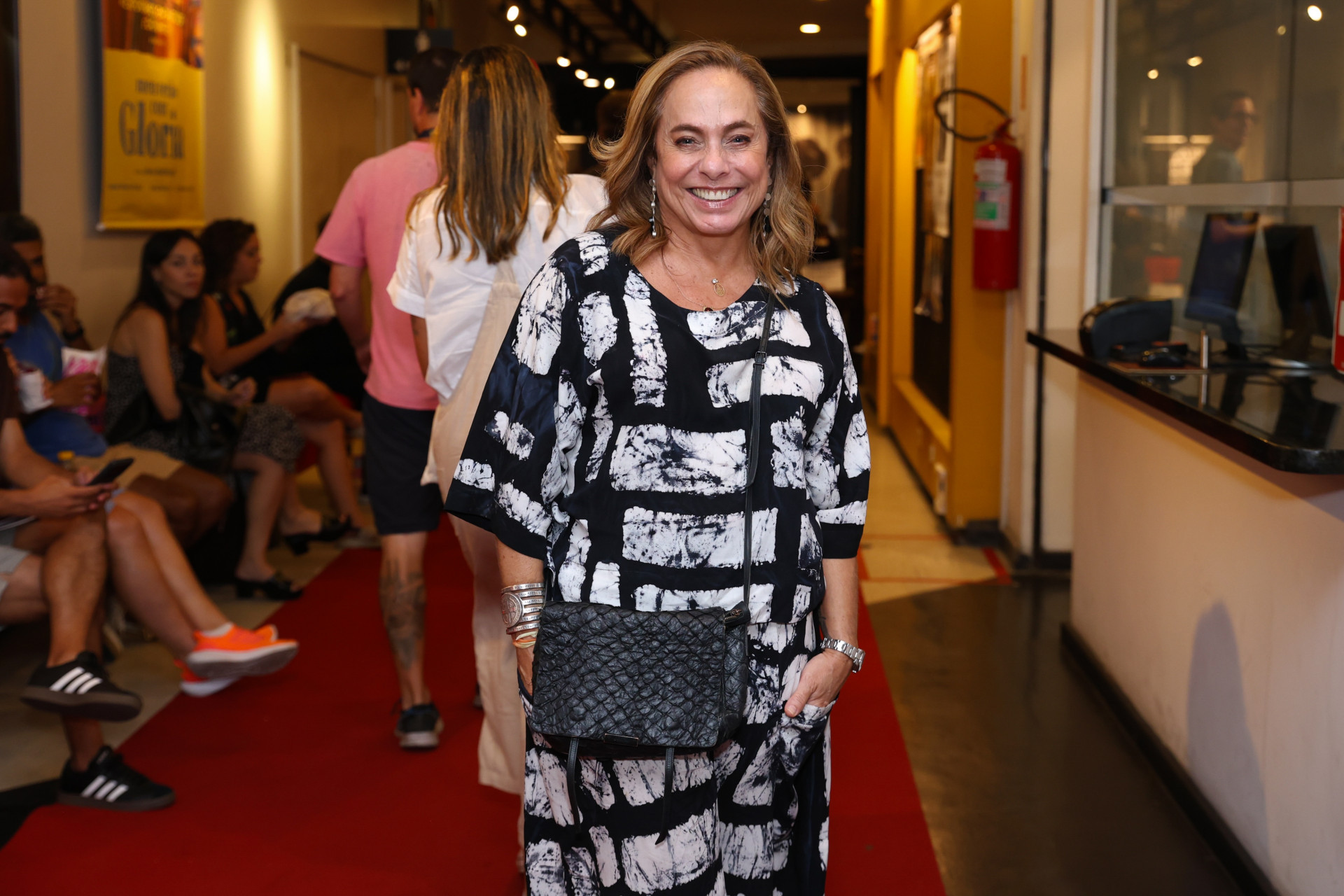 Cissa Guimarães compareceu na estreia de documentário no Rio - Roberto Filho / Brazil News