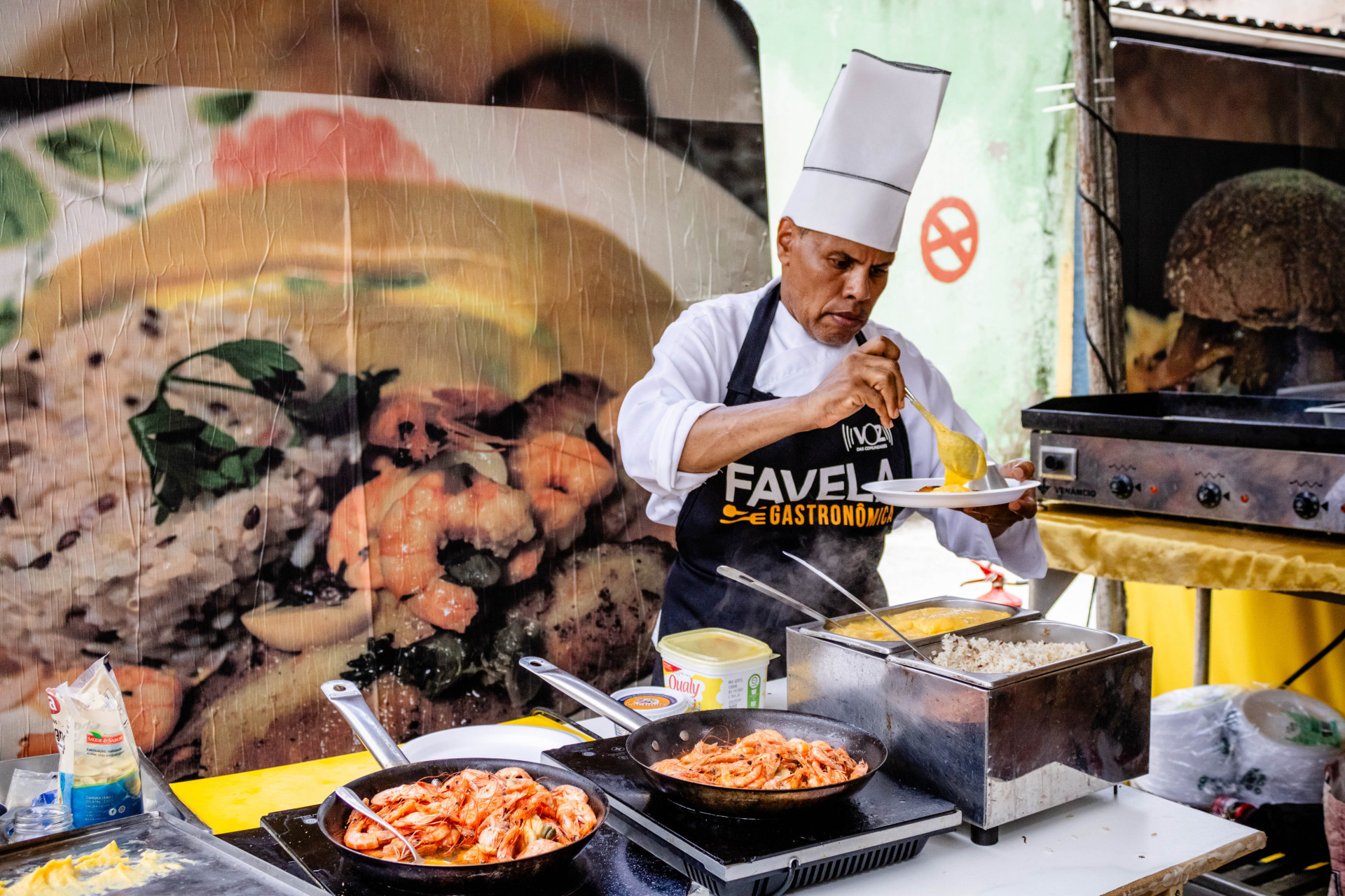 Esta será a segunda edição da Favela Gastronômica - Yuri Moura / Voz das Comunidades