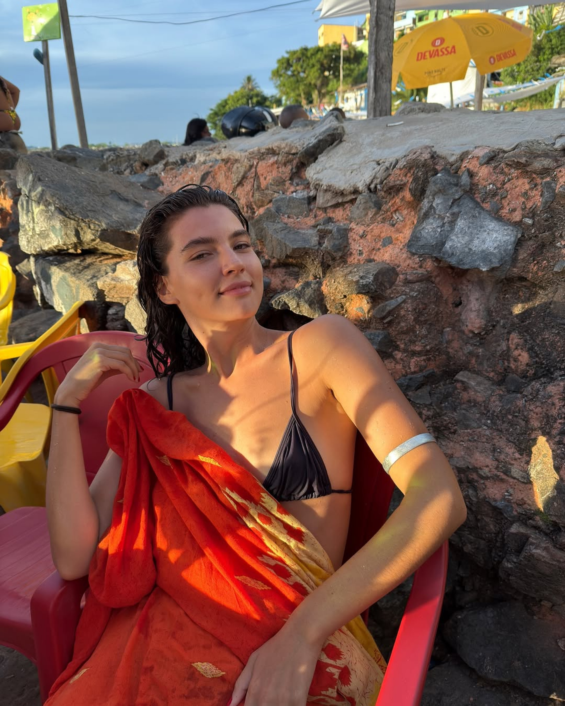 Alanis Guillen durante férias na Bahia - Reprodução/Instagram