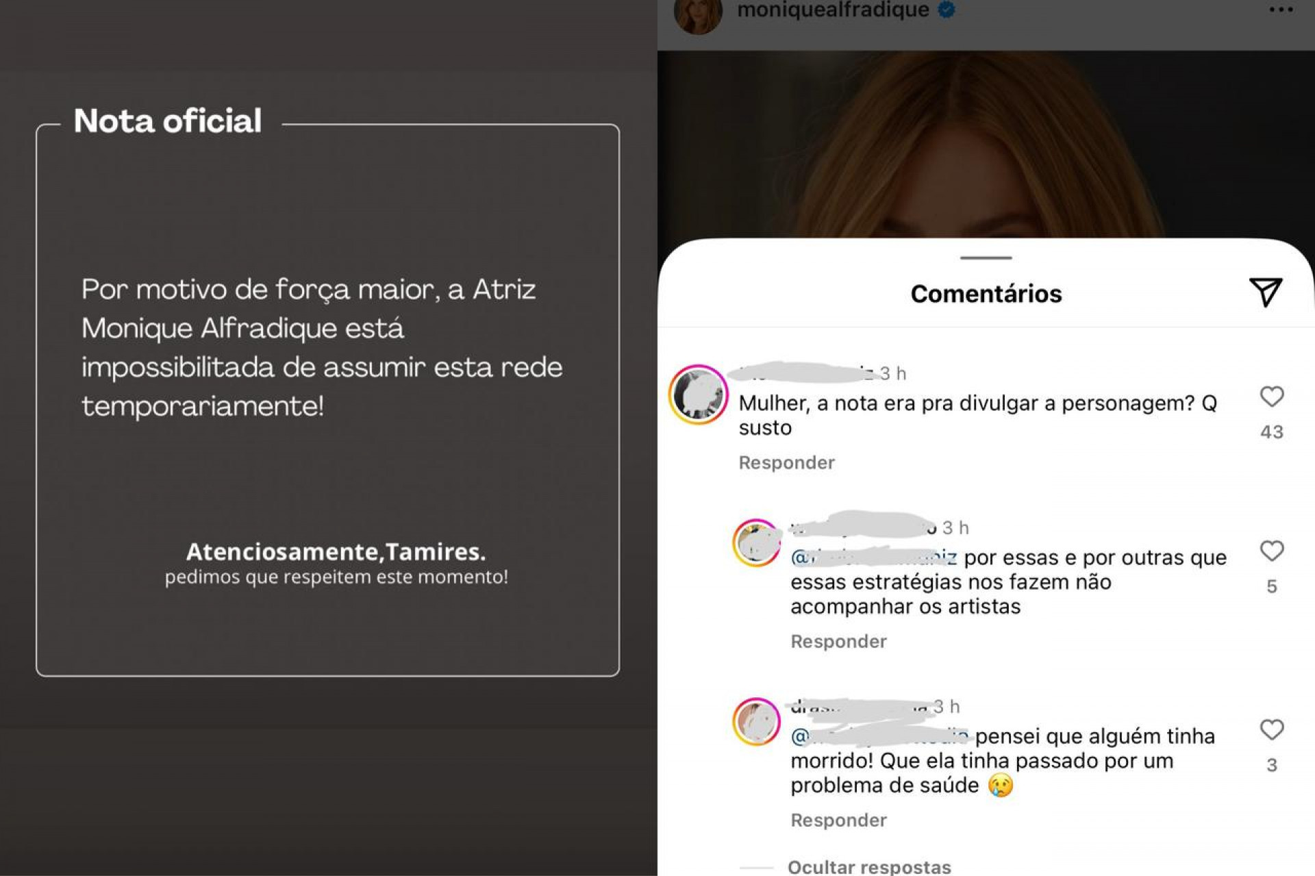 Monique Alfradique assusta fãs com post misterioso e vira alvo de críticas - Foto: Reprodução