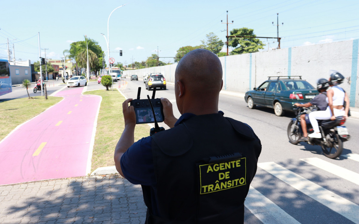 Agentes do CCO realizaram o monitoramento dos arredores do local