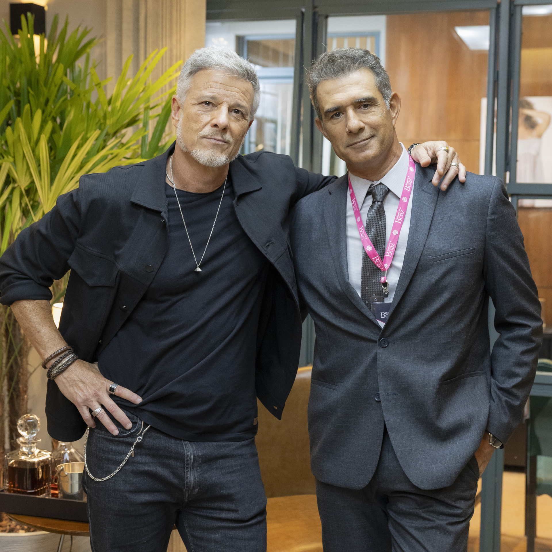 Ricardo (Marcos Pasquim) é confidente de Jaques (Marcello Novaes) - Manoella Mello  / TV Globo