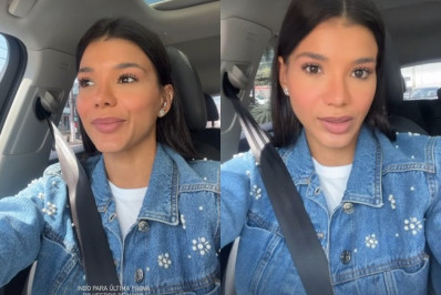 Jakelyne Oliveira faz última prova do vestido de noiva: 'Sentimento bom'