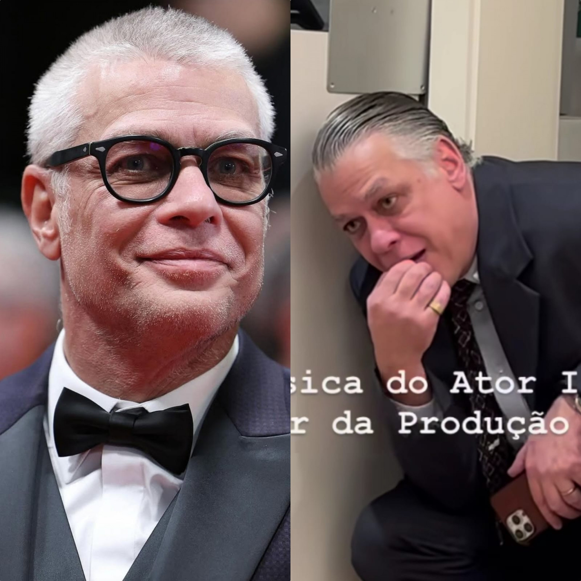Vídeo! Fábio Assunção se esconde de produção nos bastidores de 'Garota do Momento' - Reprodução de vídeo / Instagram