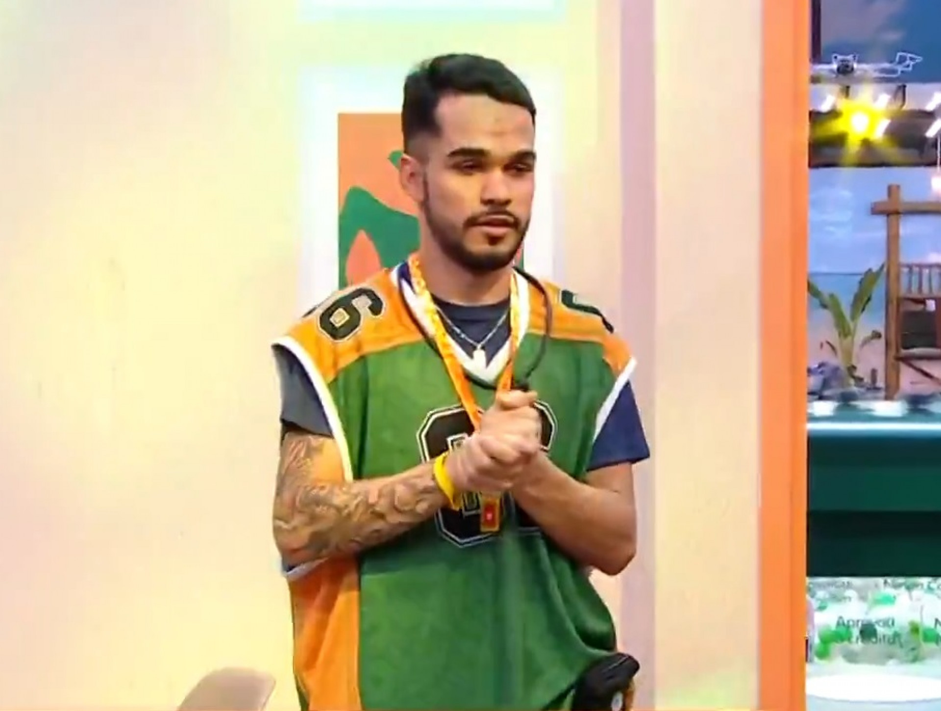 João Pedro vence a prova do líder - Reprodução de vídeo / TV Globo