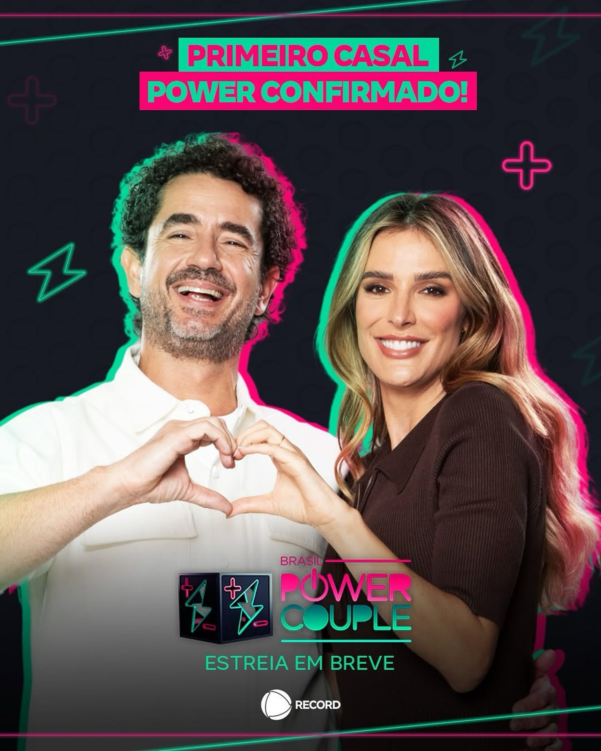 Felipe Andreoli e Rafa Brites comandam o 'Power Couple' - Reprodução/Instagram 