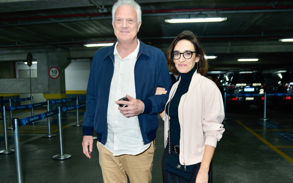 Pedro Bial e a mulher, Maria Prata