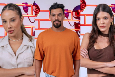 BBB 25: Renata, Vinicius e Vitória Strada estão no 16º paredão