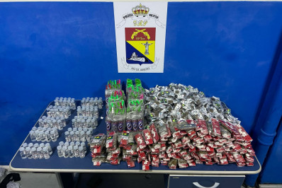 Grávida é presa com maconha e frascos de lança-perfume na Rodoviária do Rio