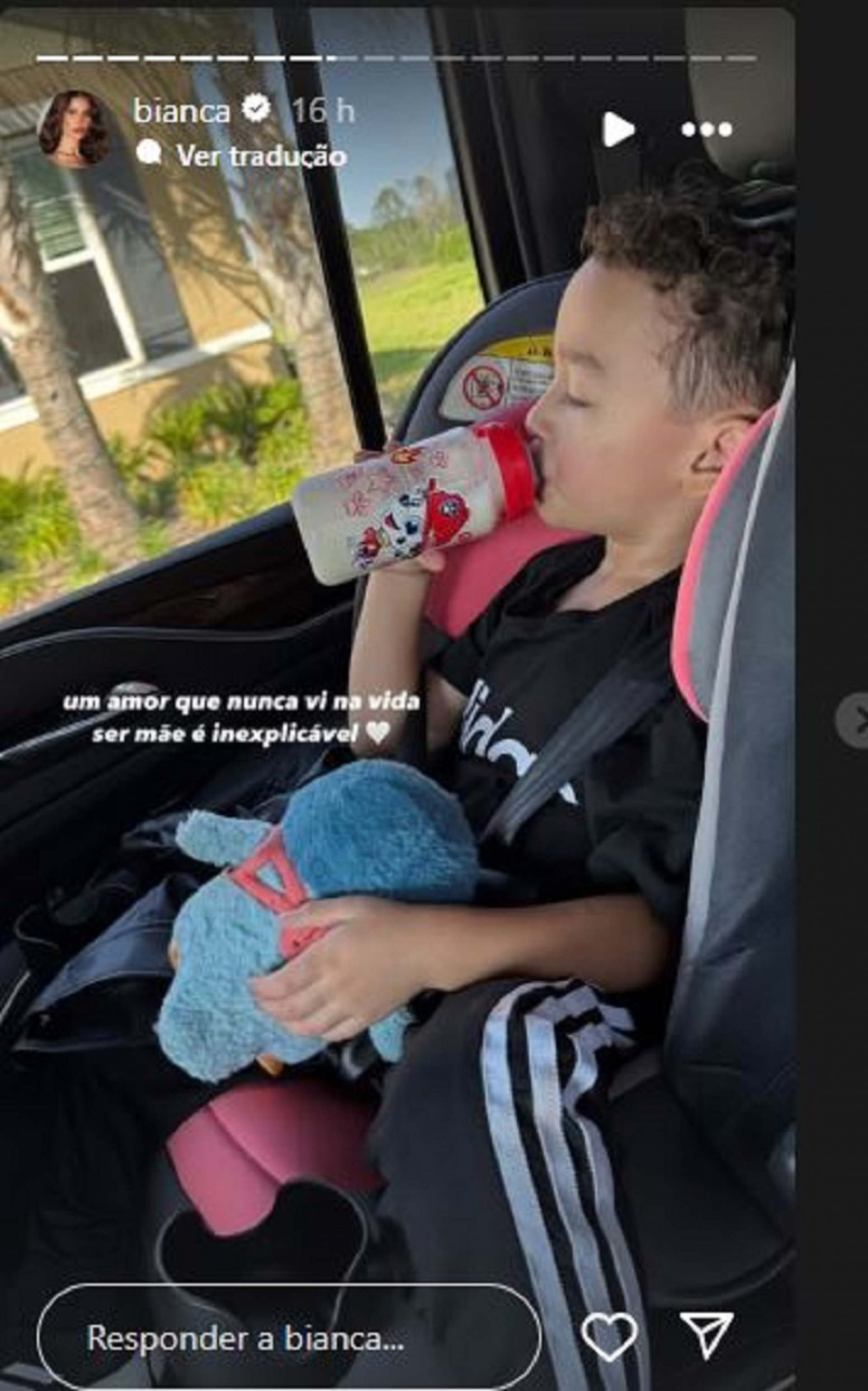 Boca Rosa se declara para o filho Cris - Reprodução/Instagram