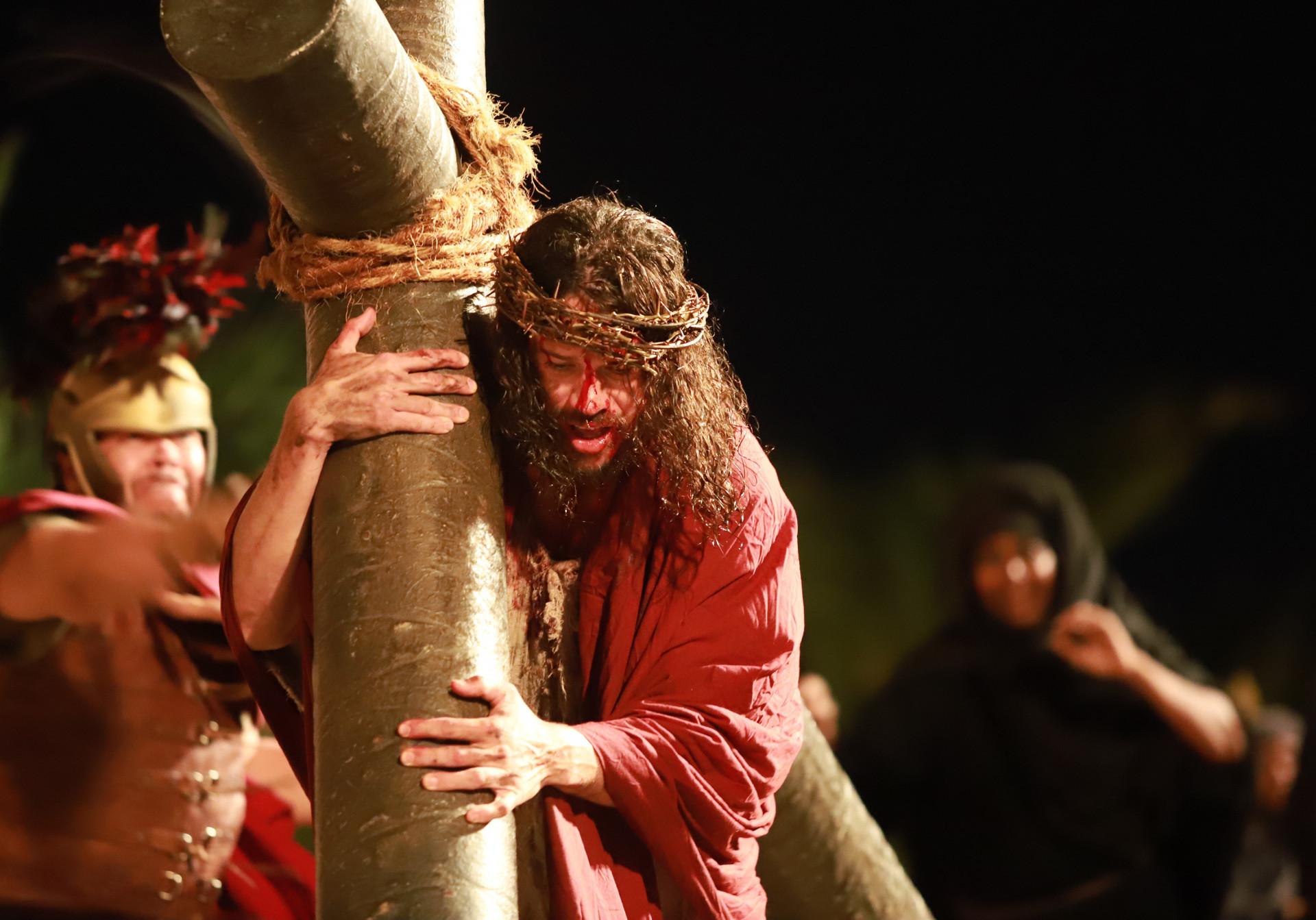 Jesus na Via Sacra - Divulgação/Wilker Mattos