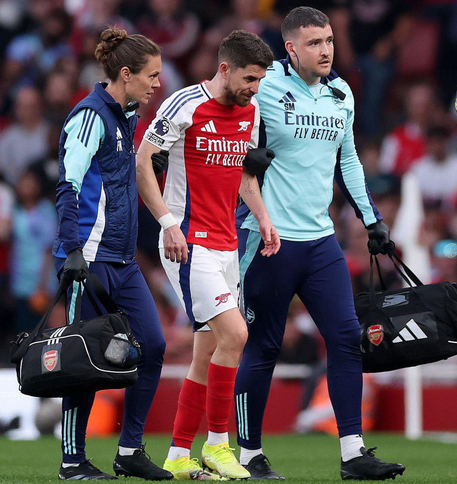 Cotado para ser o novo reforço do Flamengo, Jorginho se lesiona pelo Arsenal