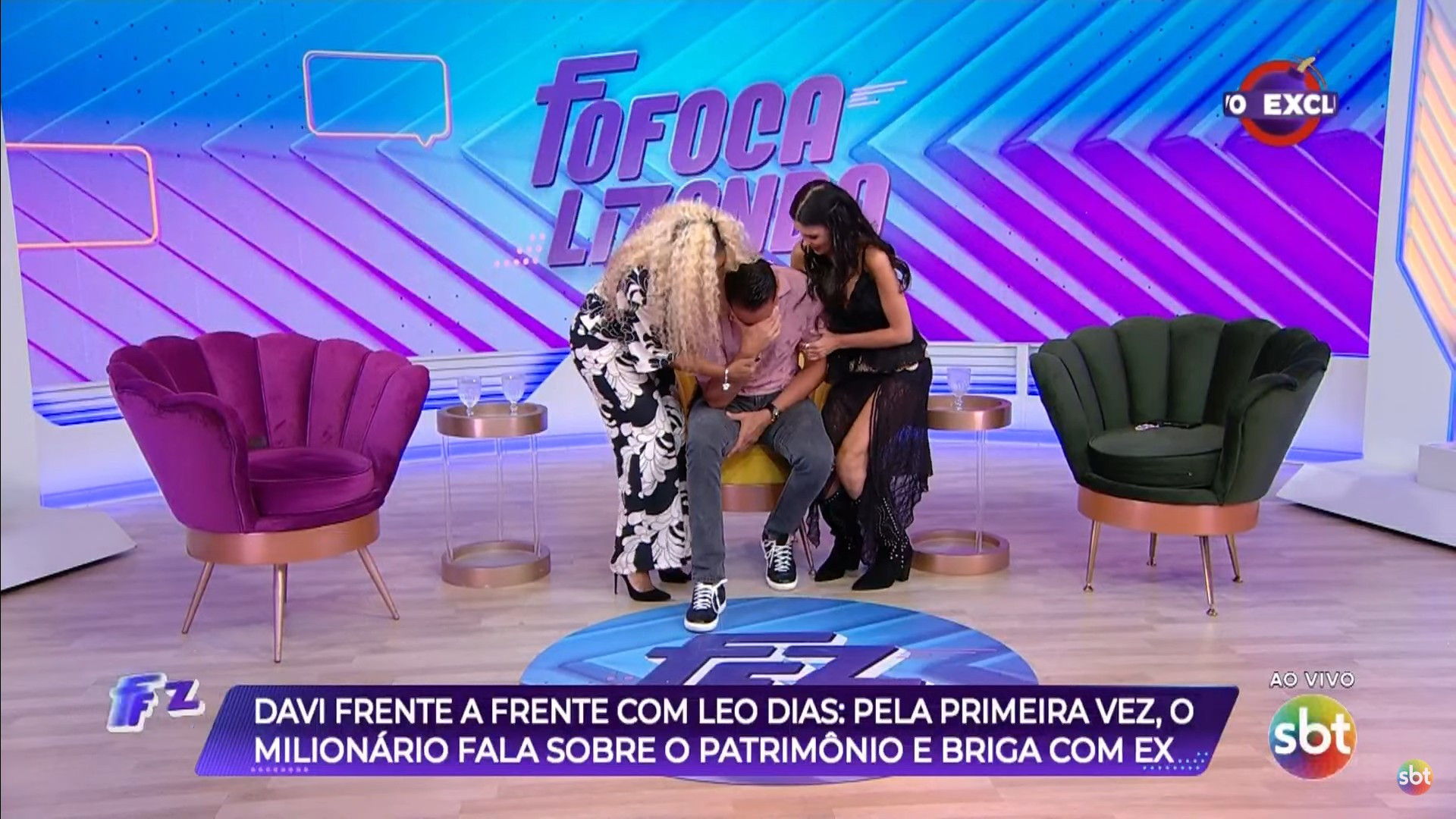 Leo Dias volta ao 'Fofocalizando', do SBT, após internação por pneumonia  - Reprodução / SBT