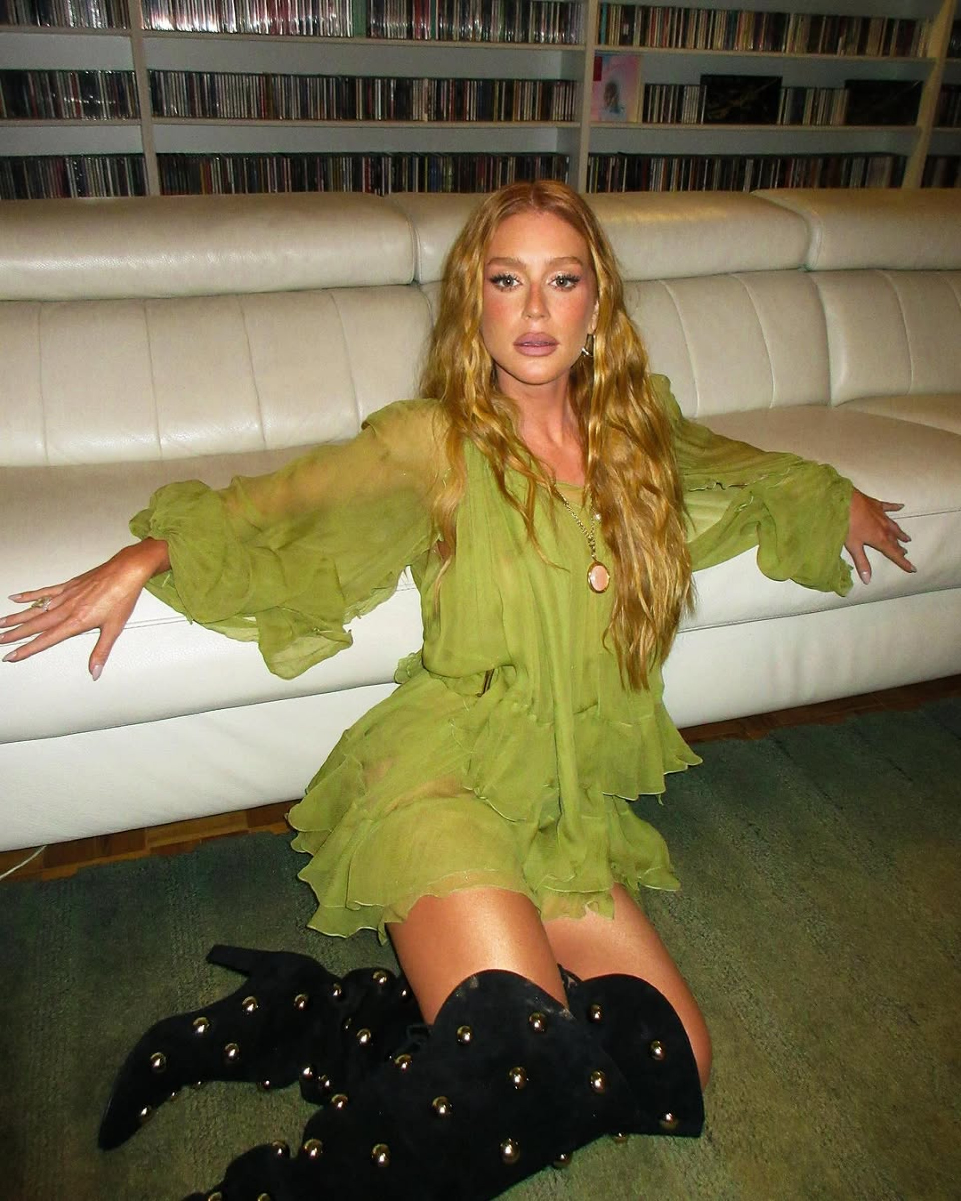 Marina Ruy Barbosa publica novos registros da participação no show de Luísa Sonza - Reprodução / Instagram