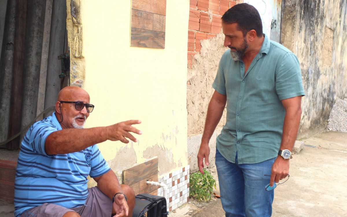 O aposentado Leôncio de Carvalho destacou que a limpeza do canal do Outeiro e o funcionamento das bombas minimizaram o impacto das chuvas