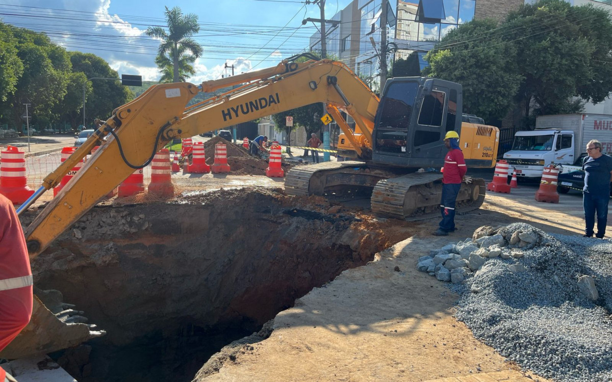 Obras estão sendo realizadas em Três Rios