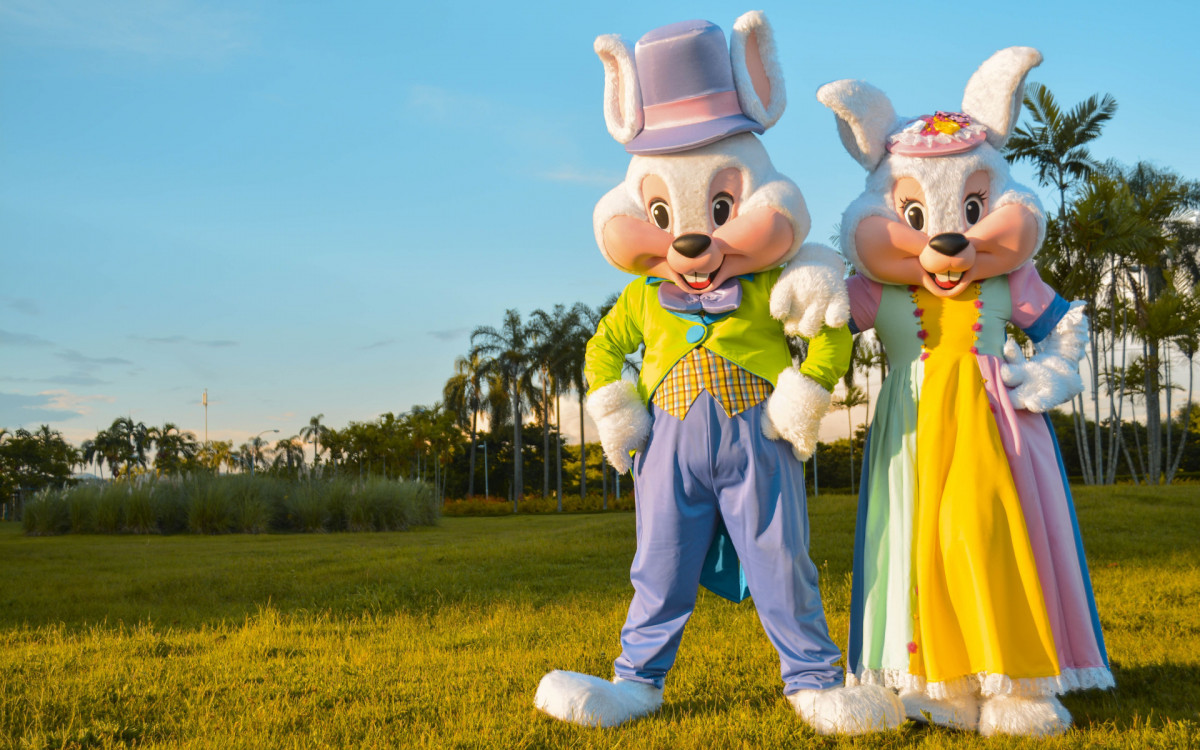 A criançada poderá se divertir com pintura facial, brincadeiras animadas e, claro, a tão esperada presença do Coelho da Páscoa