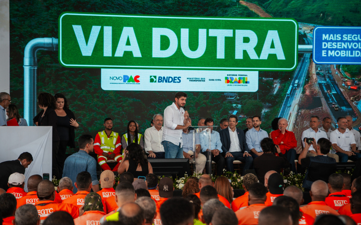 O prefeito Andrezinho Ceciliano destacou os benefícios da ampliação para a cidade e toda a região