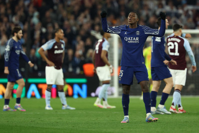 PSG perde de virada para o Aston Villa, mas avança às semifinais da Liga dos Campeões