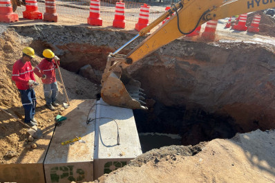 Obras da GAP 3 avançam na Avenida Prefeito Alberto Lavinas