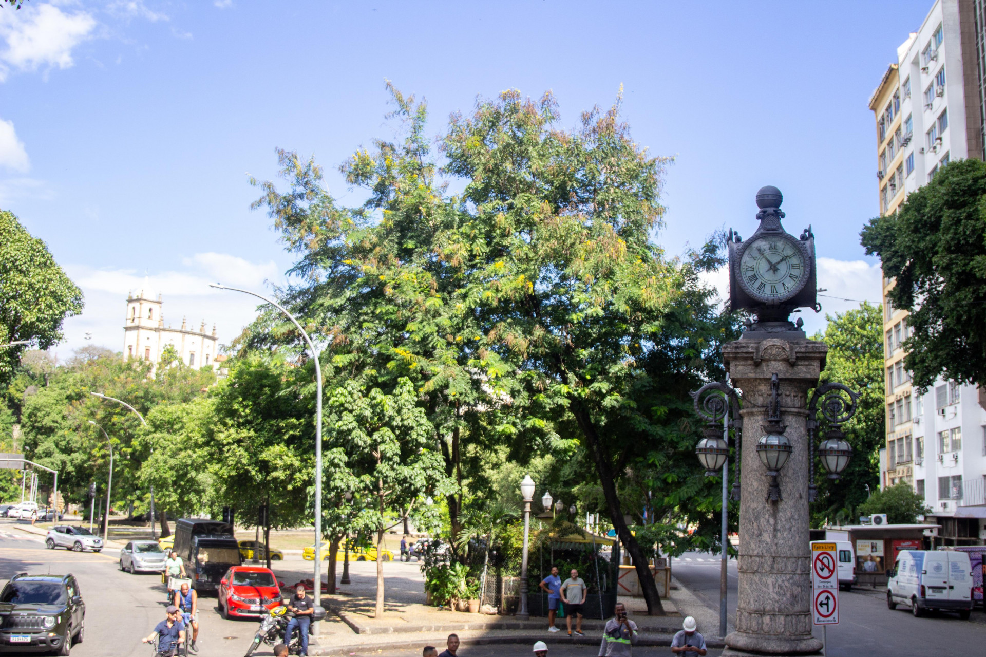 Relógio opera com sua engrenagem original
 - Hector Santos / Secretaria de Conservação do Rio