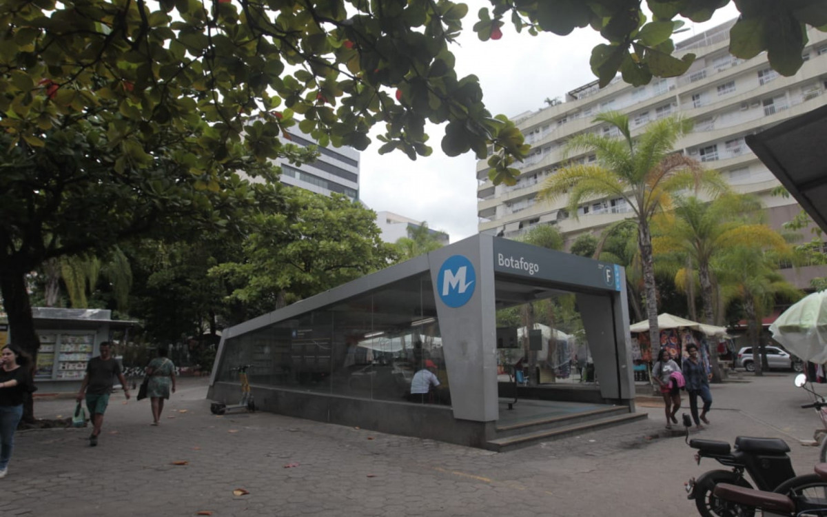 Tempo nublado em Botafogo, na Zona Sul, nesta quarta-feira (16) - Reginaldo Pimenta/Agência O DIA