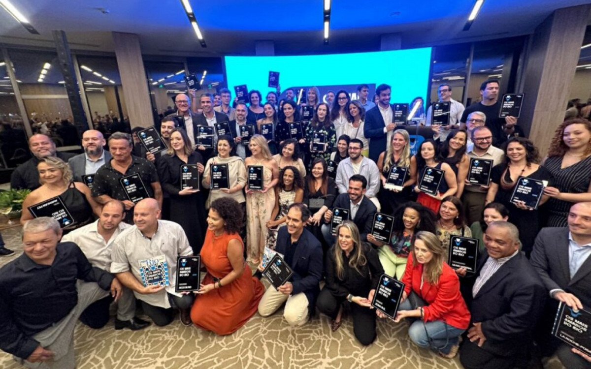 Premiação no Hotel Fairmont, em Copacabana