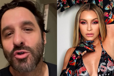 Rafinha Bastos tira sarro de Carla Diaz por vídeo em supermercado