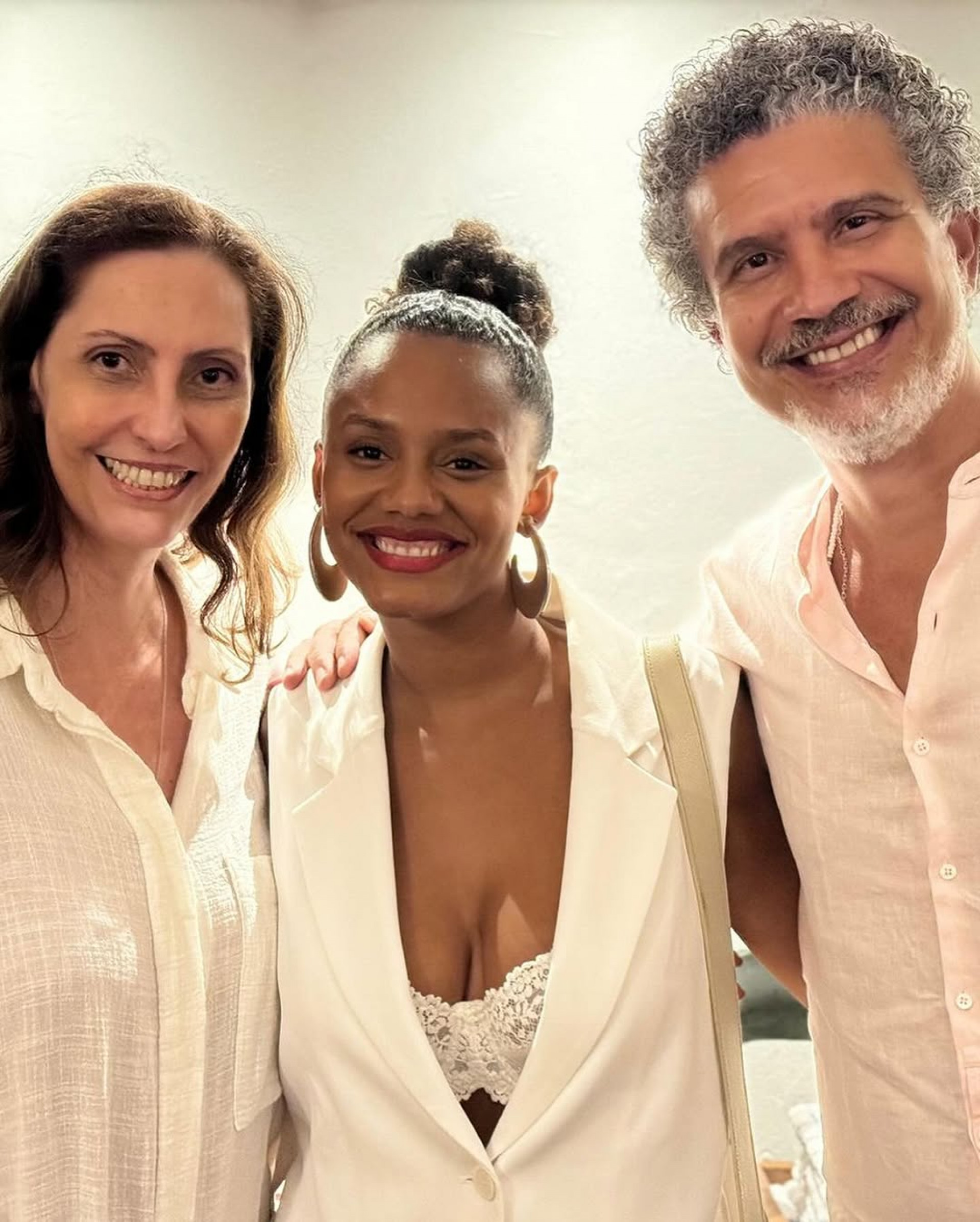 Claudia Souto, Jéssica Ellen e André Câmara - Reprodução/Instagram 