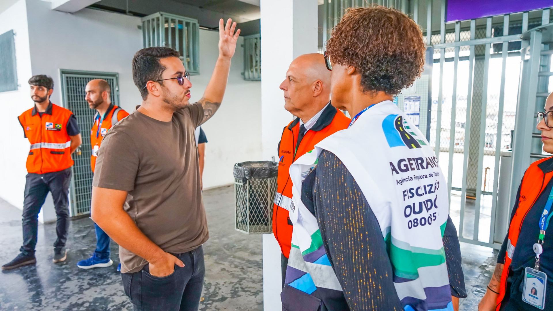 O secret&aacute;rio municipal de Habita&ccedil;&atilde;o, Urbanismo e Ilumina&ccedil;&atilde;o P&uacute;blica, Leonardo Vieira - Gilberto Rocha/ PMSJM