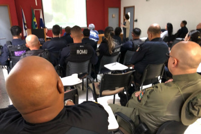 Agentes da Guarda Municipal participaram de palestra sobre saúde mental
