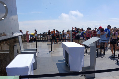 Estrutura que feriu turista no Cristo Redentor foi montada sem autorização, diz Iphan