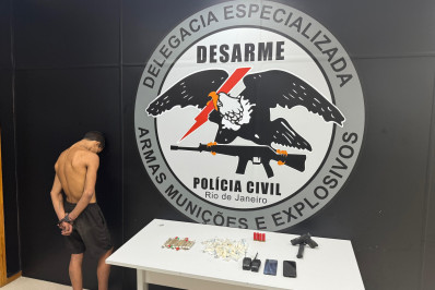 Suspeito morre e outro é preso em operação contra o tráfico de drogas no Terreirão