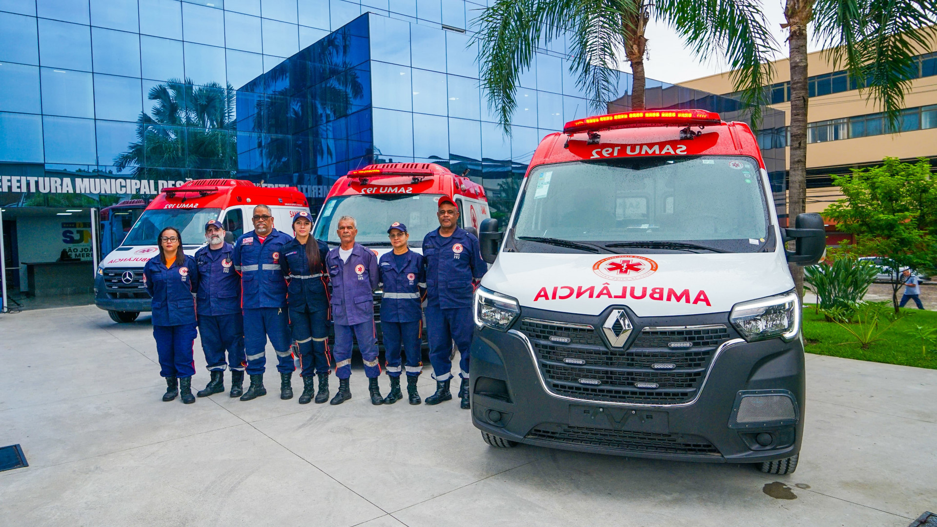 Equipe do SAMU de Meriti vai ampliar cobertura na cidade e reduzir tempo de resposta nos atendimentos - Gilberto Rocha/ PMSJM