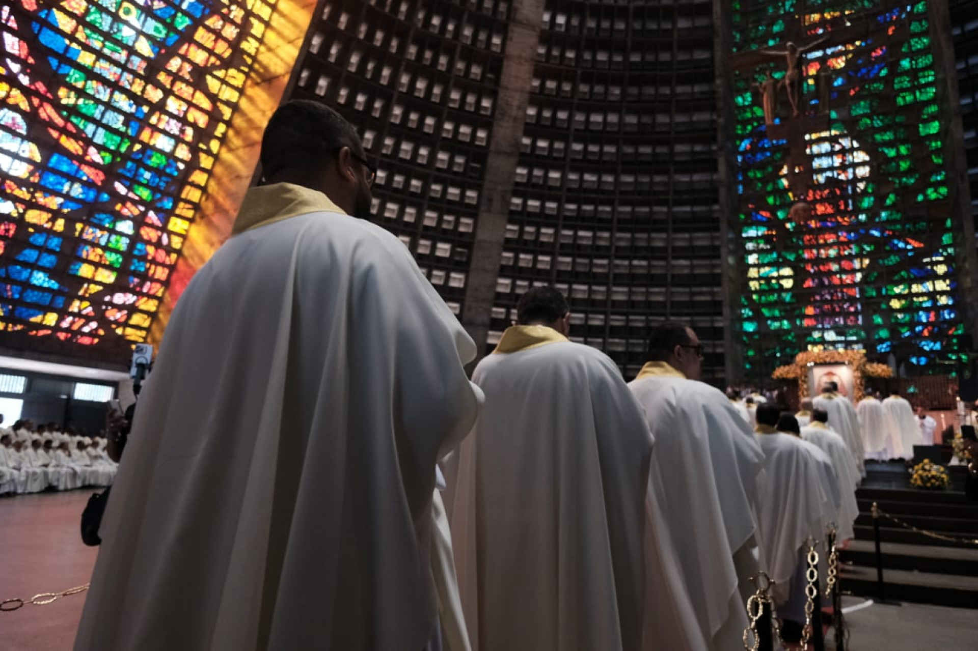 Catedral Metropolitana de São Sebastião recebeu a cruz da Primeira Missa no Brasil - Pedro Teixeira/Agência O DIA
