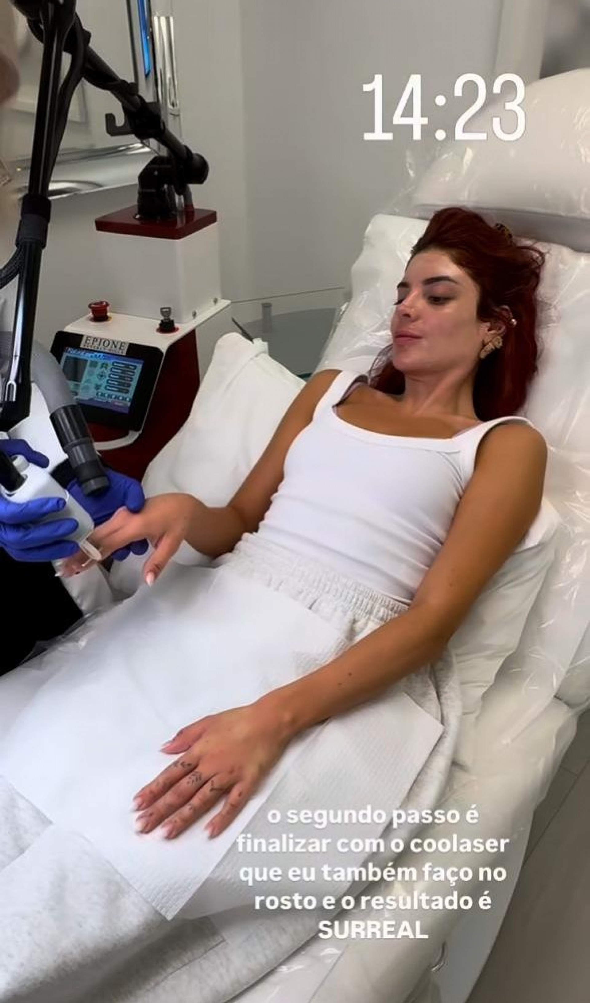 Gkay realiza harmonização das mãos com dermatologista das Kardashians em LA - Reprodução / Instagram 