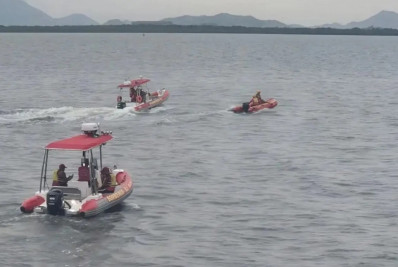 Corpo de quarta vítima de naufrágio é encontrado na Baía de Sepetiba