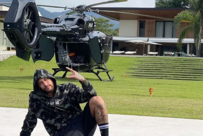 Helicóptero de Neymar é proibido de voar pela Anac