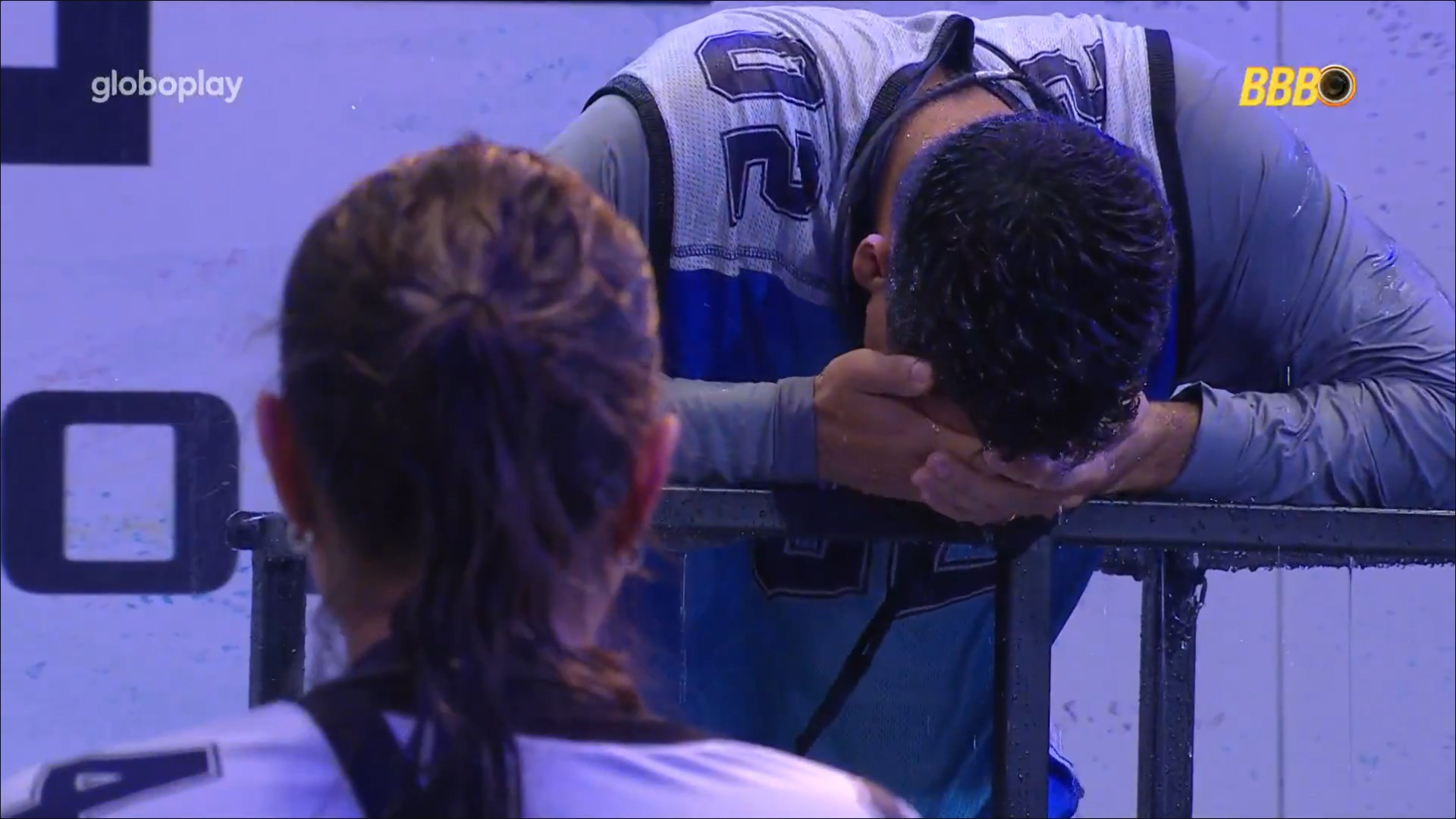 Guilherme se torna o primeiro finalista ao vencer prova de resistência - Reprodução / Globoplay