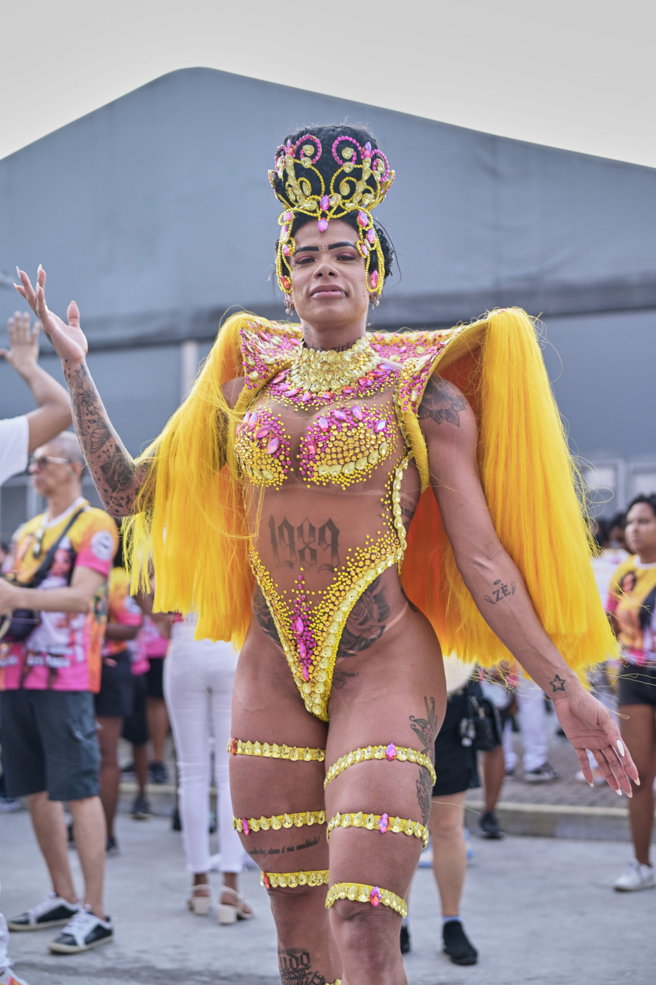 União do Parque Acari anuncia saída da rainha de bateria Jessica Macedo - S1 Comunicação