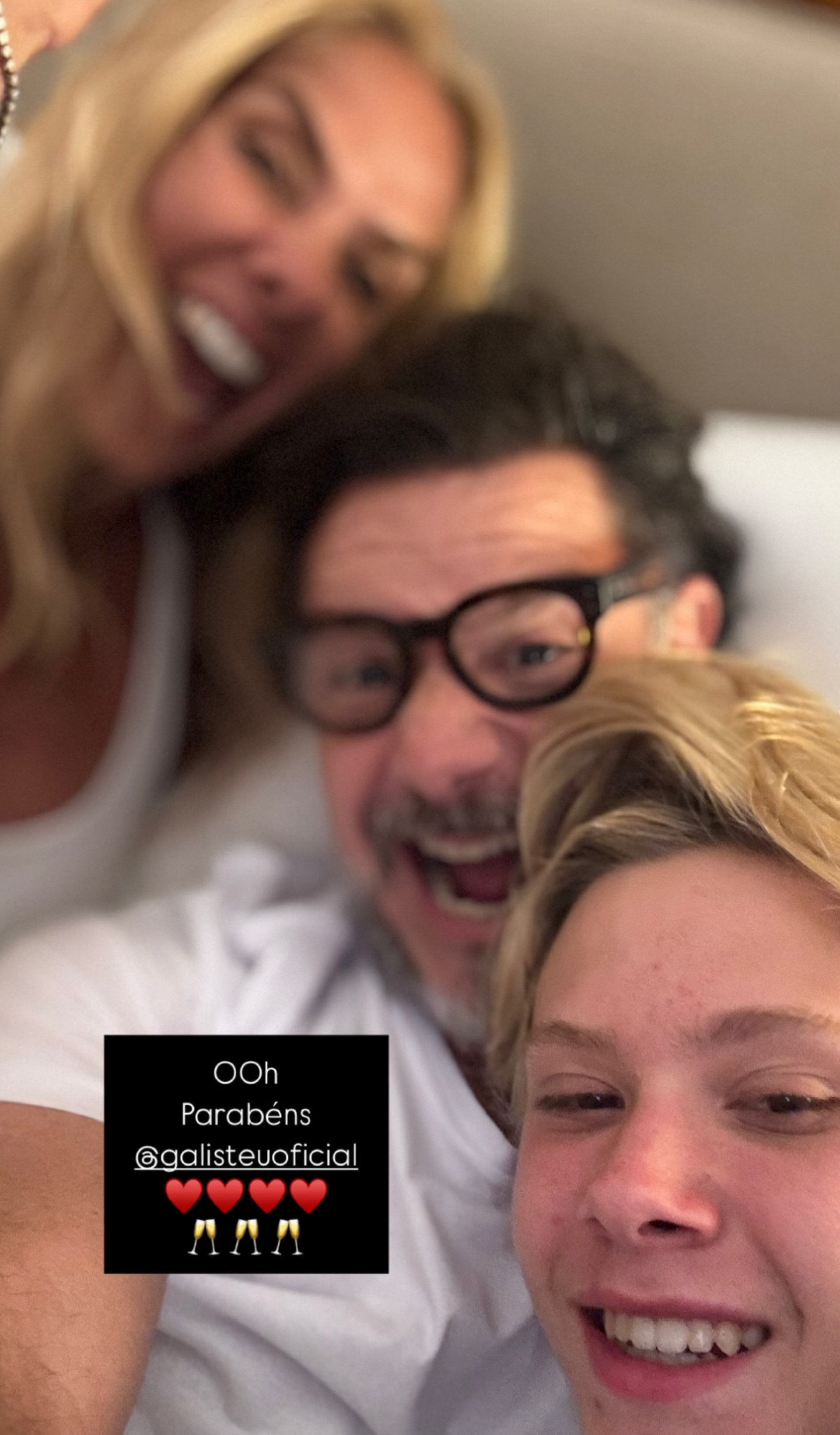 Marido de Galisteu, Alexandre Iodice fez uma homenagem à amada - Reprodução / Instagram