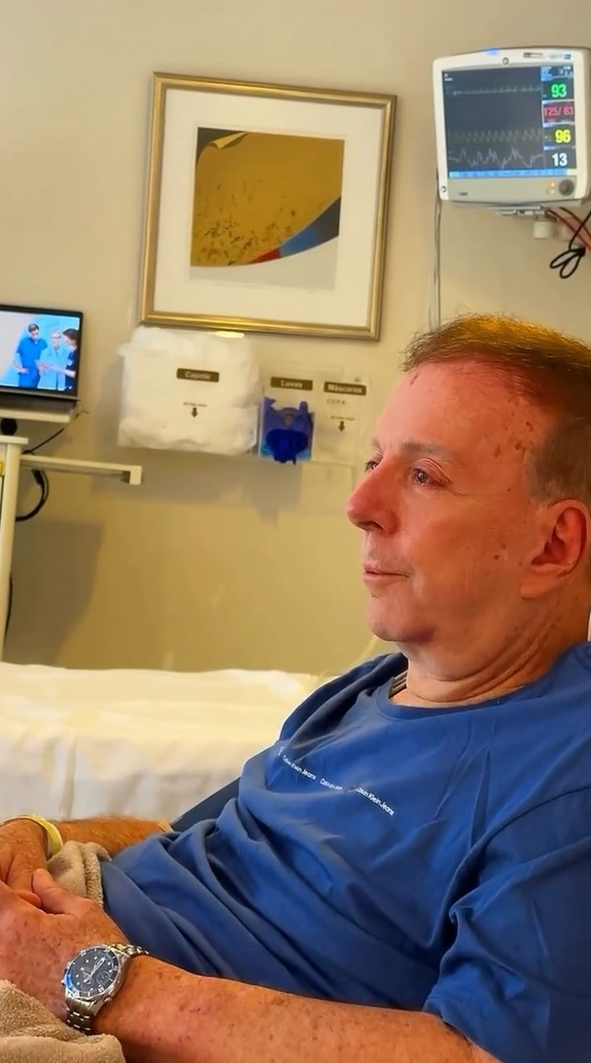 Roberto Canazio revela luta contra câncer no ureter e retirada do rim direito - Reprodução / Instagram