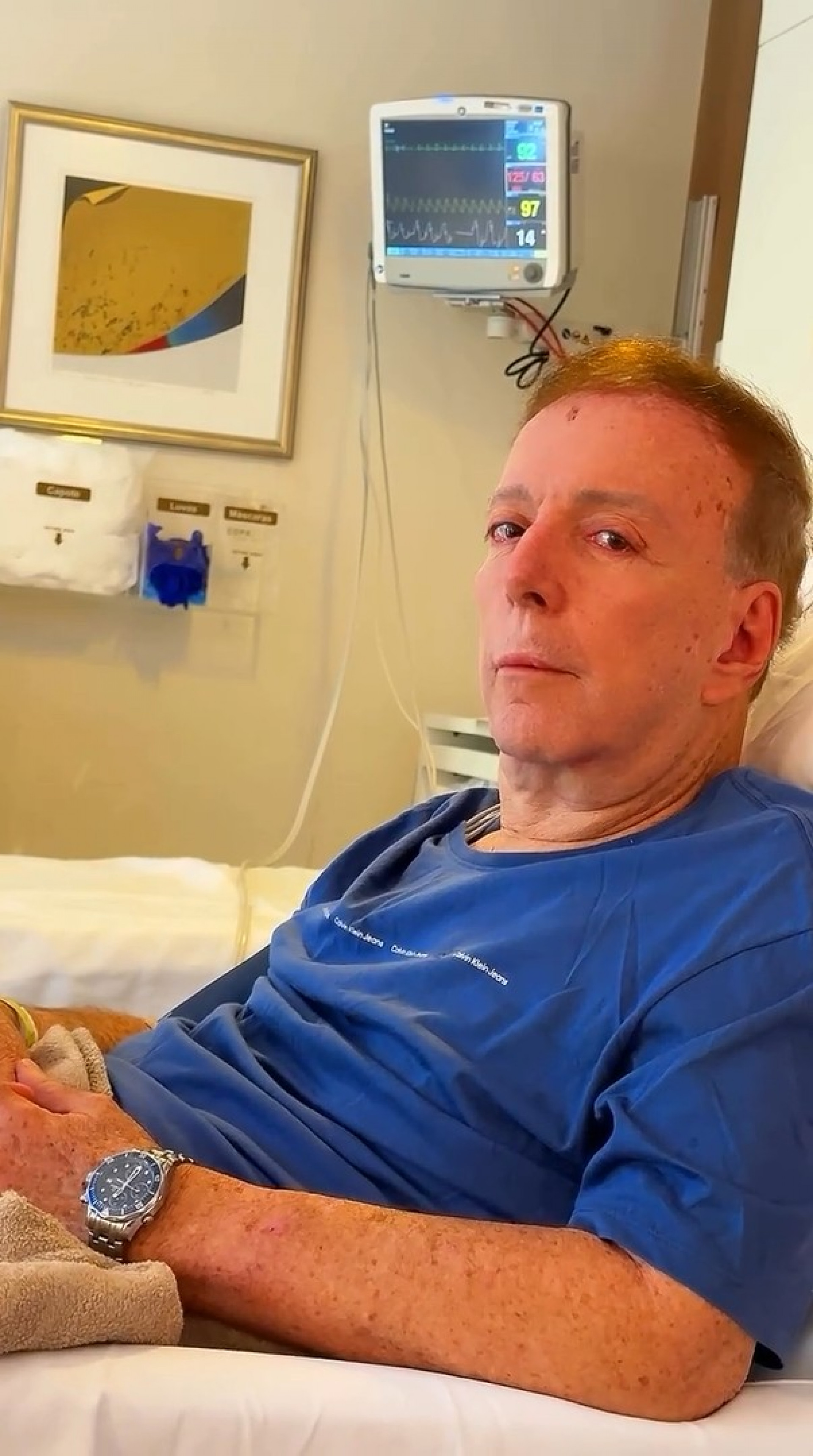 Roberto Canazio revela luta contra câncer no ureter e retirada do rim direito - Reprodução / Instagram