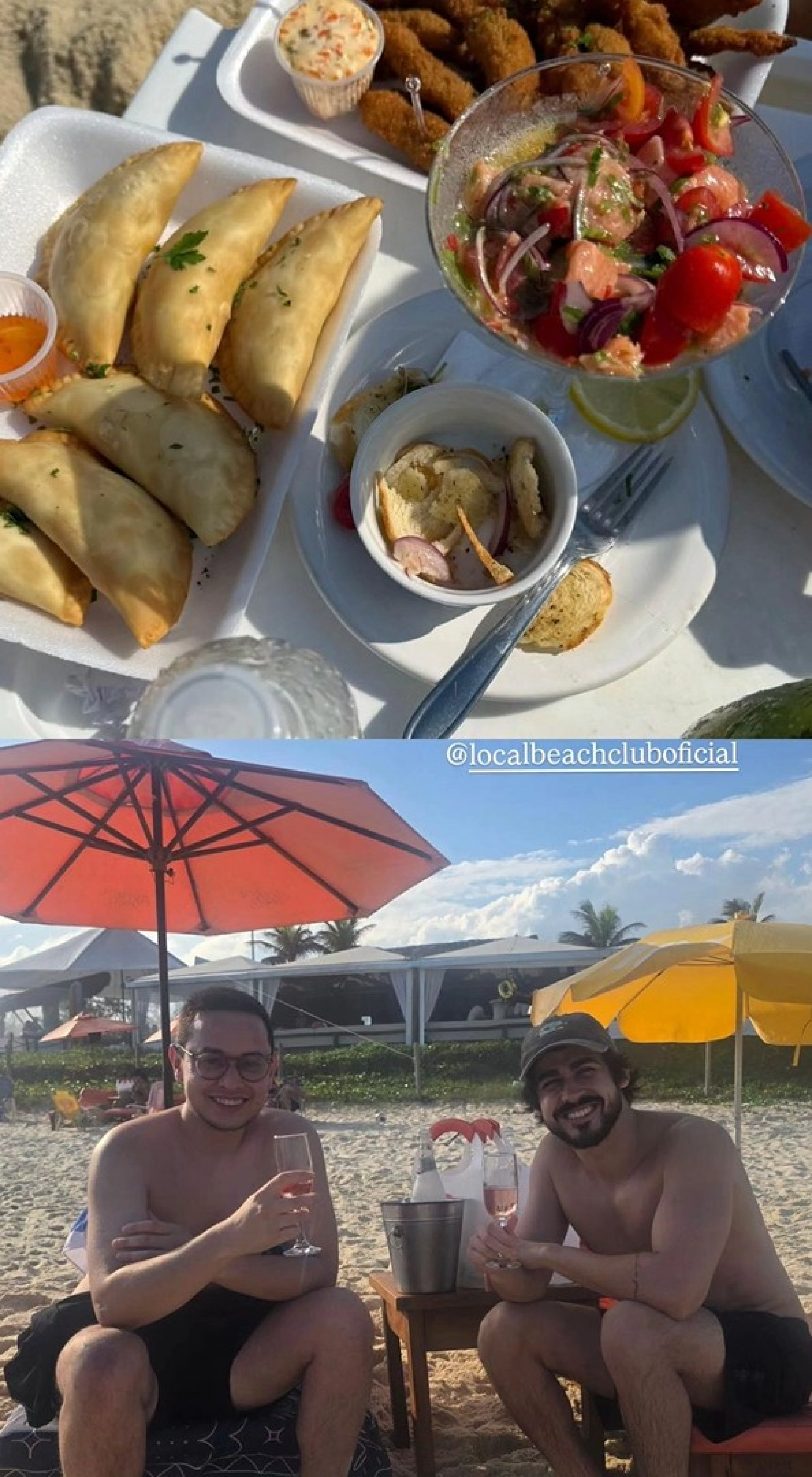 Maisa curte praia com família e amigos - Reprodução / Instagram