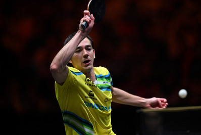 Hugo Calderano despacha alemão e avança à semifinal do WTT Champions de Macau