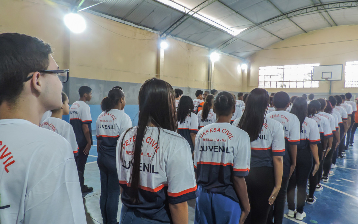 Defesa Civil Juvenil capacita os estudantes da rede municipal para atuarem frente à situações adversas