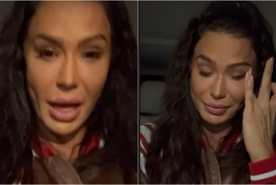 Gracyanne chora ao contar que cadelinha foi internada: 'Peço orações'