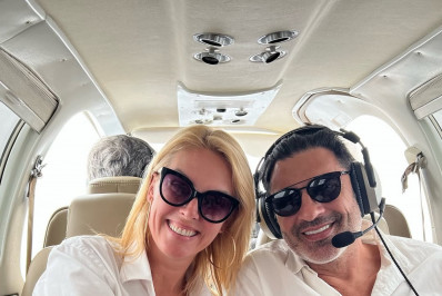 Ana Hickmann e Edu Guedes encantam com novas fotos de viagem em casal